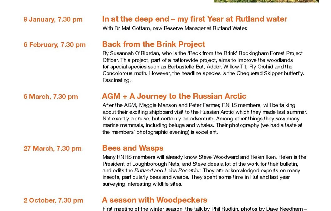 Annual programme 2018