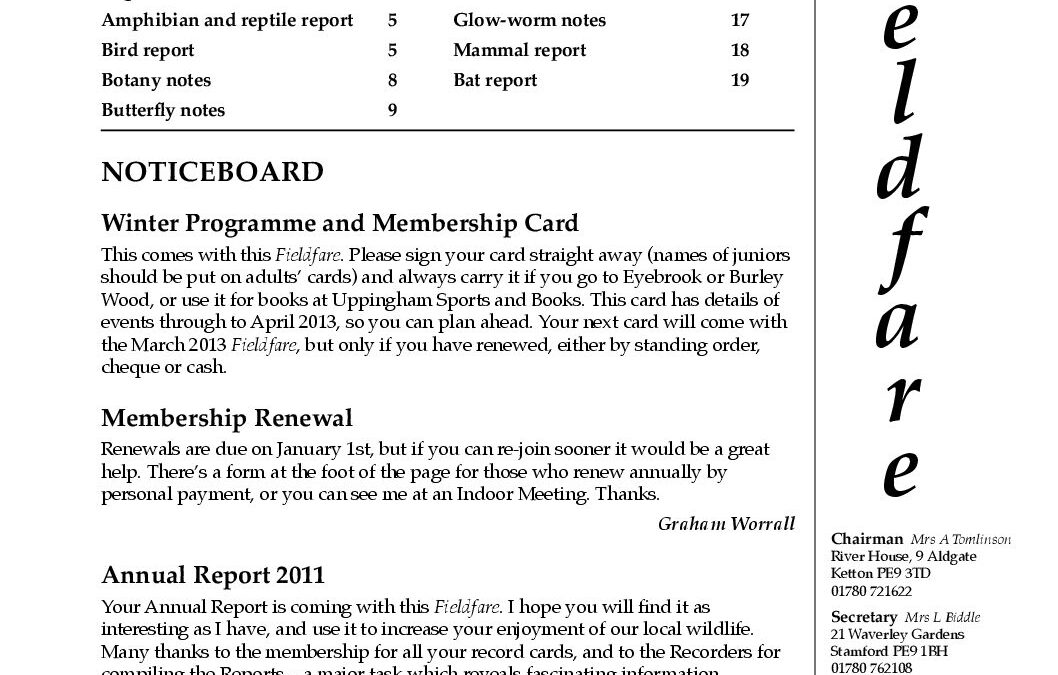 Fieldfare September 2012