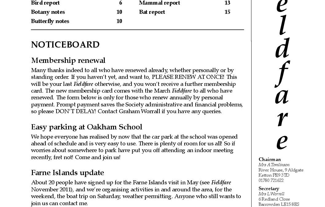 Fieldfare January 2013