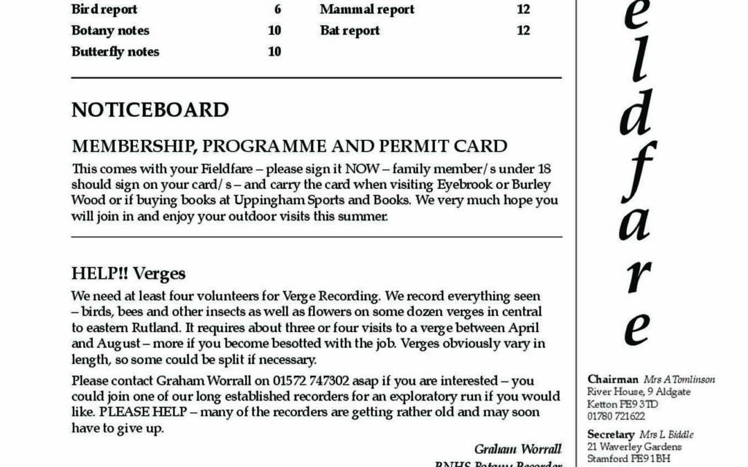 Fieldfare March 2012