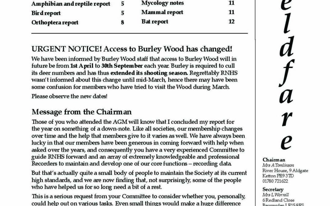 Fieldfare March 2011